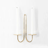 Brass Wall Candle Holder