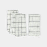 Linen Windowpane Napkins Set of 4